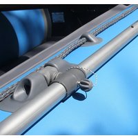 Моторно-гребная лодка Leader Boats Тайга 270-М (серо-синий)