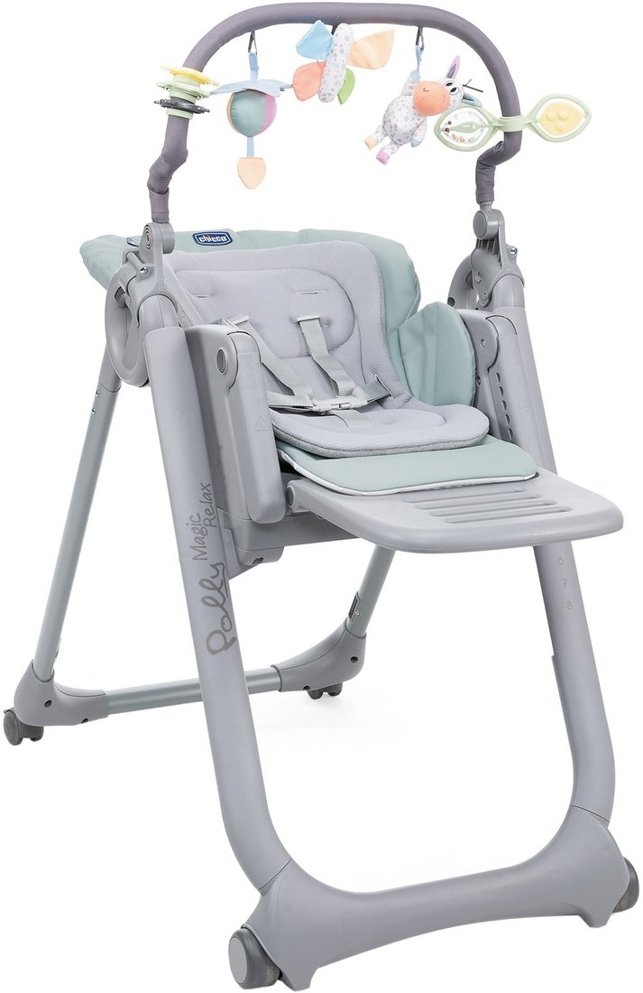

Высокий стульчик Chicco Polly Magic Relax (antiguan sky)