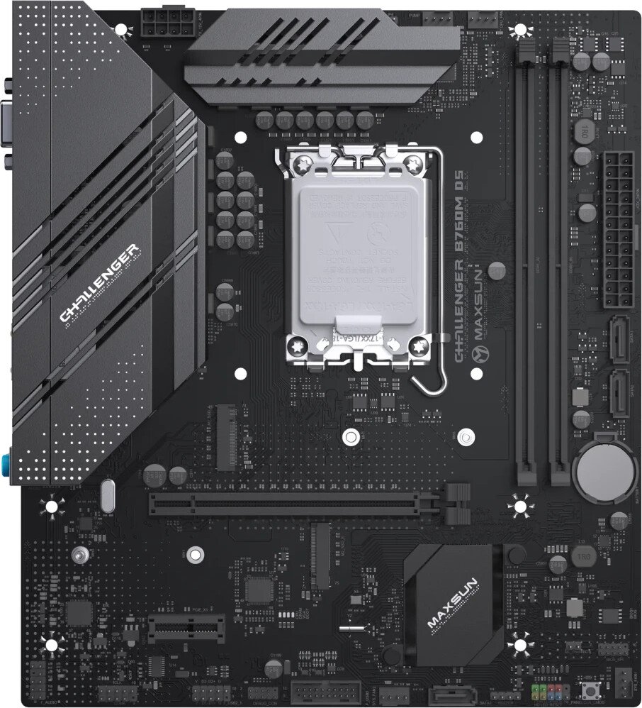 

Материнская плата Maxsun Challenger B760M D5 WiFi