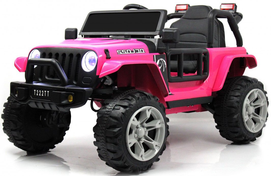

Электромобиль RiverToys T222TT 4WD (розовый)