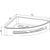  IDDIS Полка Optima Home SHE11SPi44 в Лиде