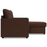 Диван Mio Tesoro Атланта Лайт 111 (Savana Chocolate/Ecostile Chocolate)