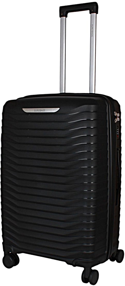 

Чемодан-спиннер Eurobags PP-N21 M (черный)