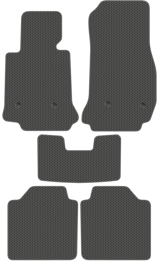 Комплект ковриков для авто Alicosta BMW 3-Series Gran Turismo VI (хэтчбек 5 дв / F34) 2013 - 2020 (серый)