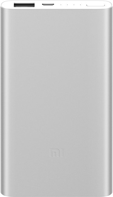 

Внешний аккумулятор Xiaomi Mi Power Bank 2 5000mAh (серебристый)