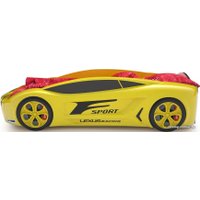 Кровать-машина КарлСон Roadster Лексус 162x80 (желтый)