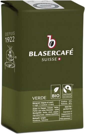 

Кофе Blasercafe Verde в зернах 250 г