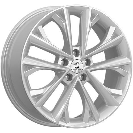 Литые диски SKAD КР012 18x7 5x114.3мм DIA 60.1мм ET 45мм Elite Silver
