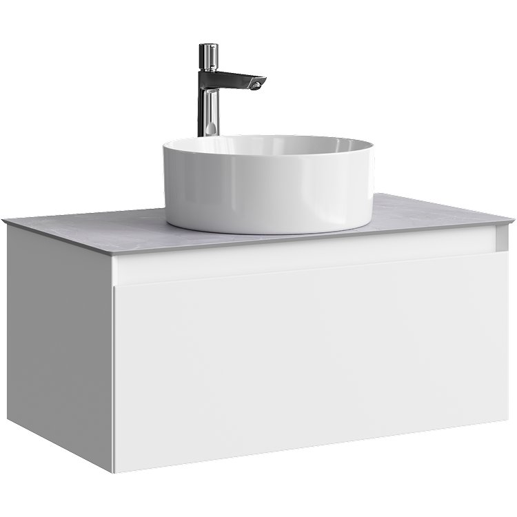 

Aqwella Тумба под умывальник Geometria GE01081WM+STG814X476GS