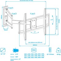 Кронштейн для телевизора Arm Media PARAMOUNT-75