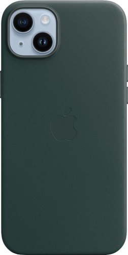 Чехол для телефона Apple MagSafe Leather Case для iPhone 14 Plus (зеленый лес)