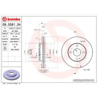  Brembo 09558134