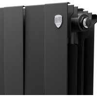 Биметаллический радиатор Royal Thermo PianoForte 200 Черный - 20 секций