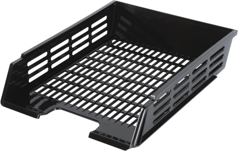 

Лоток для бумаг BRAUBERG Basic 237011 (черный)