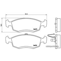  Brembo P68039