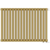 Стальной трубчатый радиатор Сунержа Эстет-00 EU50 500х765 17 секций (матовое золото)