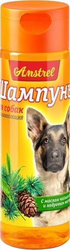 Шампунь Amstrel для собак с маслом чайного дерева и кедровым маслом 120 мл