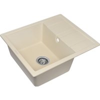 Кухонная мойка ZorG Apollo 58 (слоновая кость)