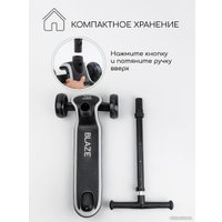 Трехколесный самокат Amarobaby Blaze AB23-27BLA/09 (черный)