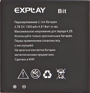 

Аккумулятор для телефона Explay Bit