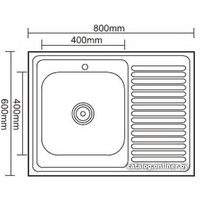 Кухонная мойка Ledeme L98060-6L