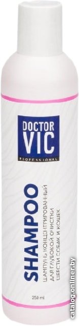 Концентрат шампуня Doctor VIC для глубокой очистки шерсти собак и кошек (250 мл)