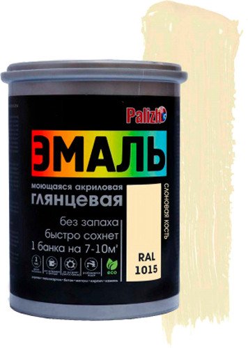 

Эмаль Palizh Глянцевая 1 кг (слоновая кость)