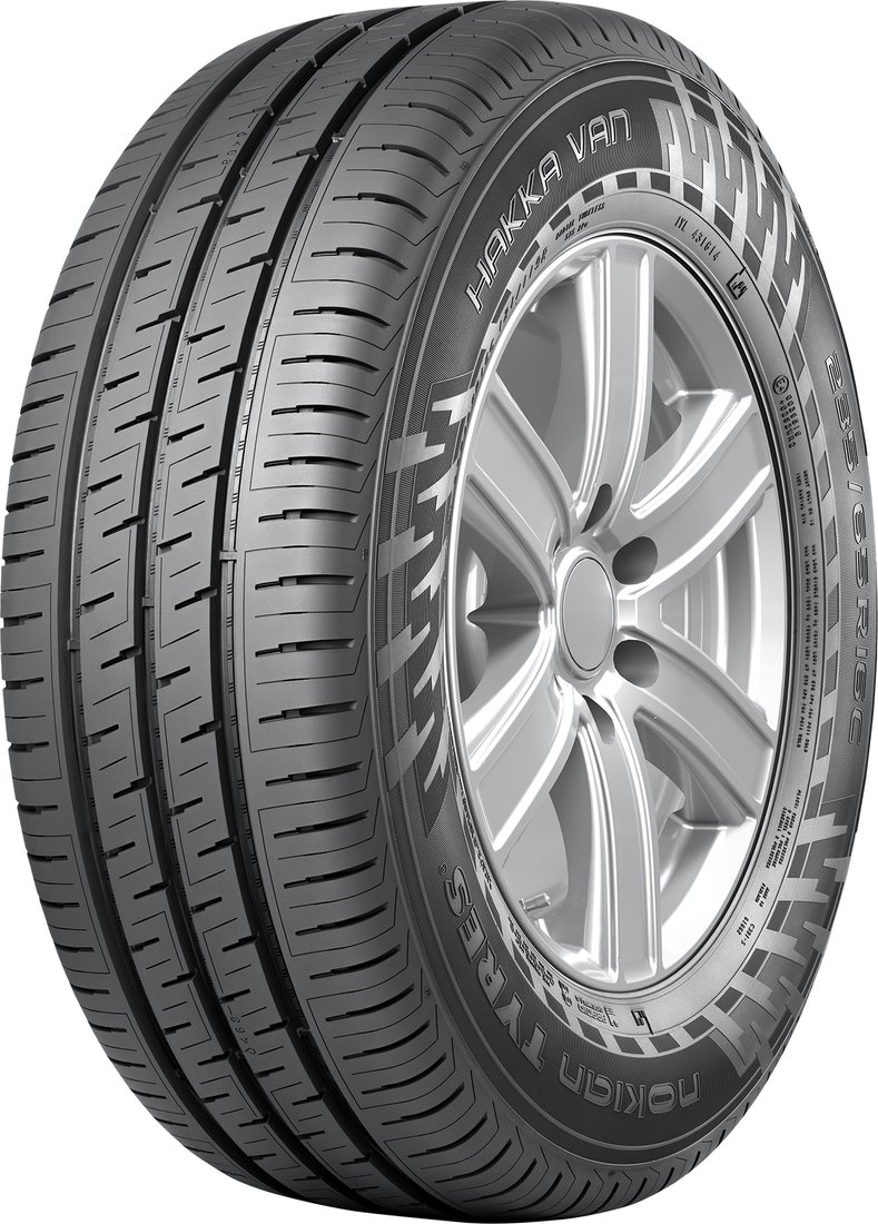 

Летние шины Nokian Tyres Hakka Van 215/60R17C 109/107R