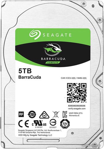 Seagate Barracuda 5TB [ST5000LM000]