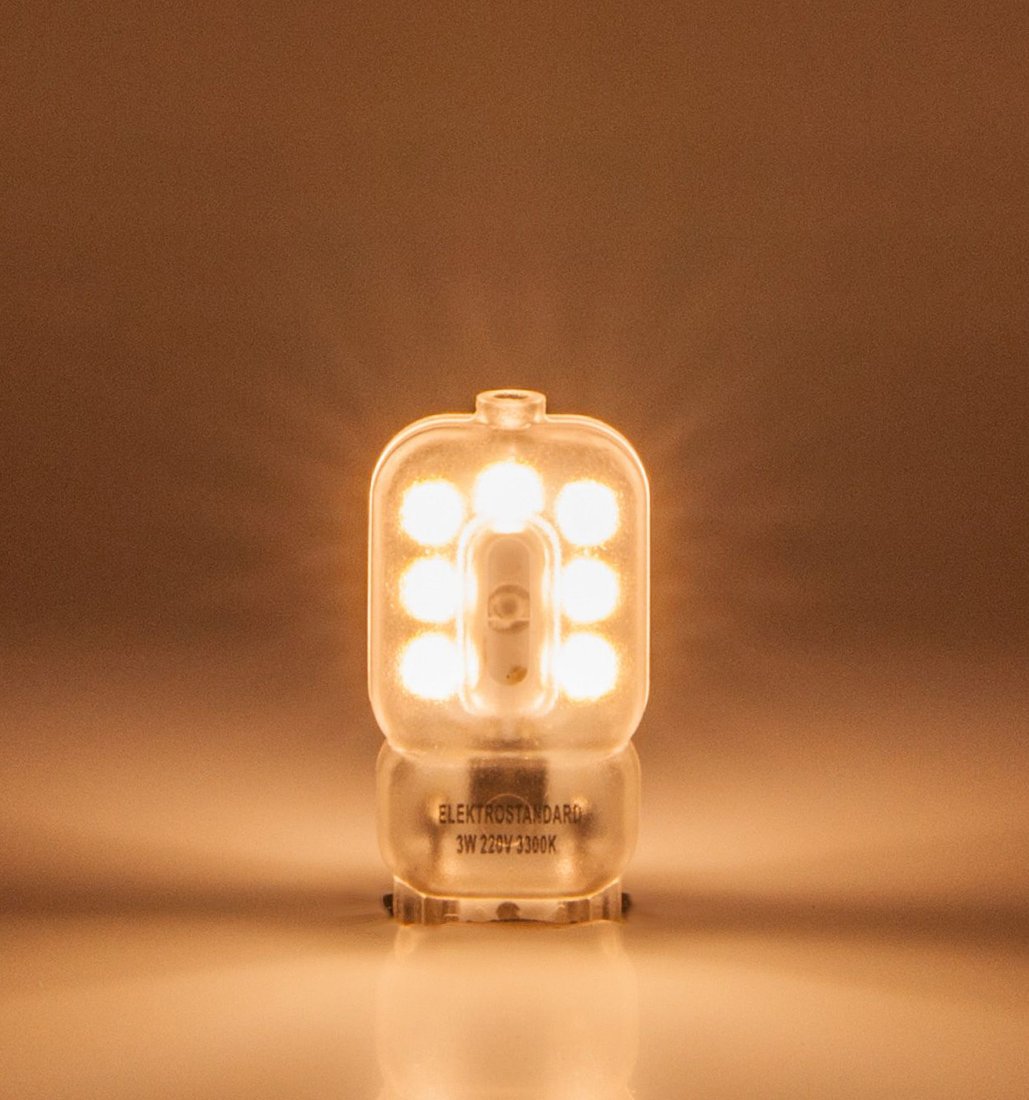 

Светодиодная лампочка Elektrostandard JCD 3W 220V 3300K G9 BLG906