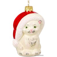 Елочная игрушка Грай Котик Санта Ф-60