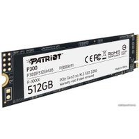 SSD Patriot P300 512GB P300P512GM28