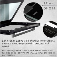 Электрический духовой шкаф ZorG BE7 (черный)