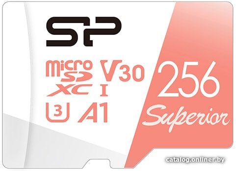 Карта памяти Silicon-Power Superior A1 microSDXC SP256GBSTXDV3V20 256GB