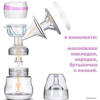 Электрический молокоотсос Kunder RH318 10734 (розовый)