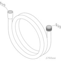 Душевой шланг AM.PM F0417B22