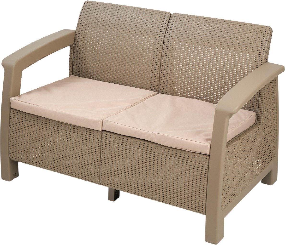 

Садовый диван Эльфпласт Holiday ЕР655-1 (серо-коричневый)