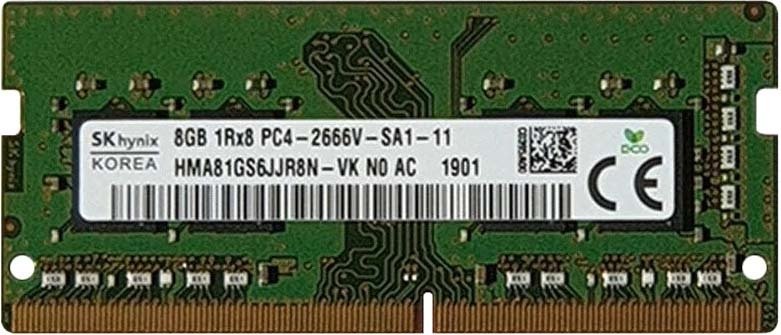 

Оперативная память Hynix 8GB DDR4 SODIMM PC4-21300 HMA81GS6JJR8N-VK