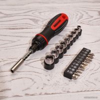 Набор отвертка с битами Rexant 12-6075 (21 предмет)