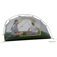 Треккинговая палатка Naturehike Mongar Ultralight 2 NH17T007-M (серый/зеленый)