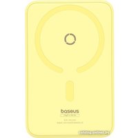 Внешний аккумулятор Baseus MagPro Magnetic Bracket Wireless Fast-Charging Power Bank 20W 5000mAh (желтый)