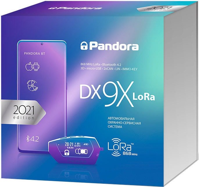 

Автосигнализация Pandora DX-9x LoRa