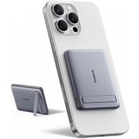 Внешний аккумулятор Baseus PicoGo AM31 Mini Magnetic Power Bank with Stand 20W 5000mAh (серый)