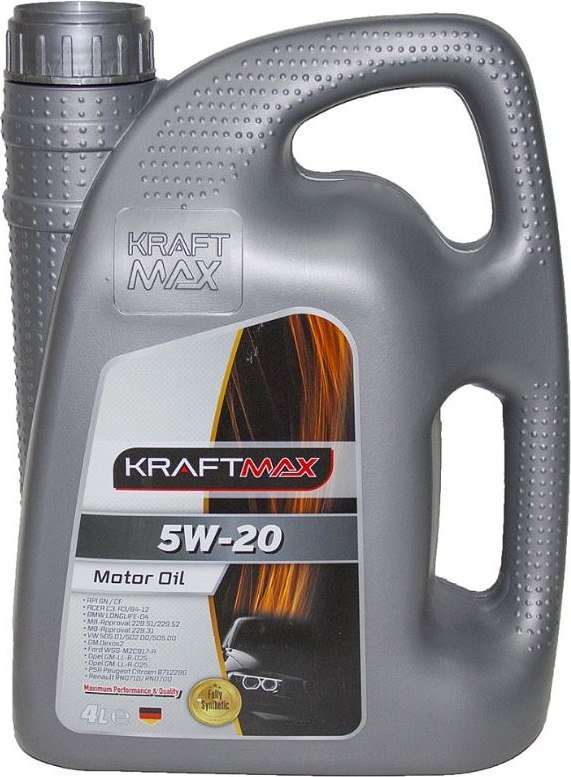 

Моторное масло KraftMax 5W-20 C3 4л