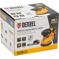 Эксцентриковая шлифмашина Denzel CROSH-20-125 (с 1-им АКБ)