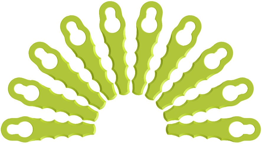 

Нож для триммера Ryobi RAC158 5132004561 (10 шт)