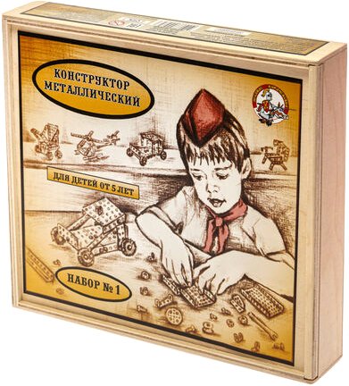 

Металлический конструктор Десятое королевство Металлический для уроков труда №1 00980