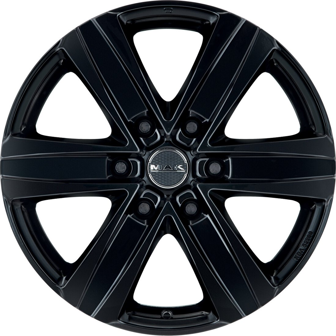 

Литые диски MAK Stone 6 18x8" 6x130мм DIA 84.1мм ET 53мм Gloss Black