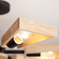 Люстра средней высоты Евросвет Klark 70056/6 (черный)