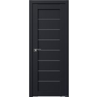 Межкомнатная дверь ProfilDoors 71U L 80x200 (черный матовый, стекло матовое)